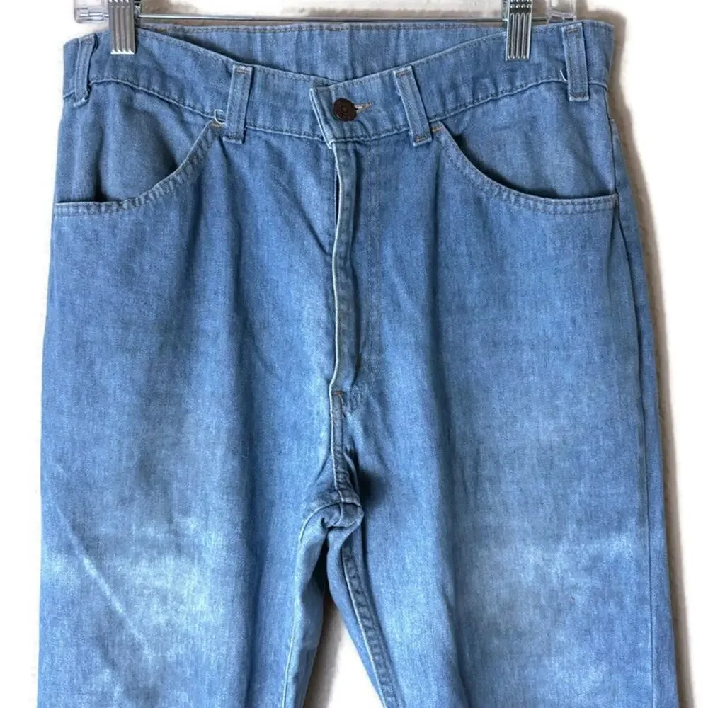 Levi's Vintage 1970's Orange Tab Denim Jeans‎ 33x32